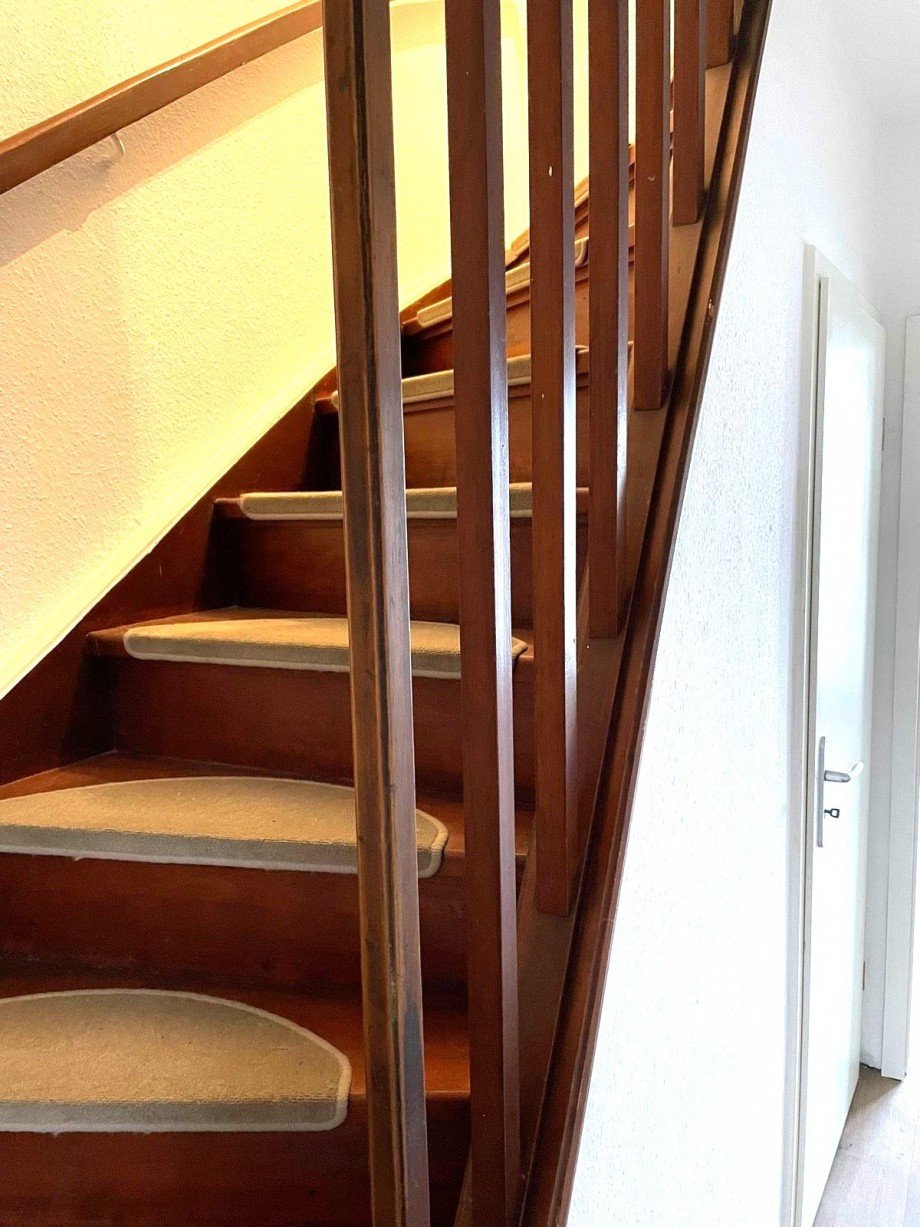 Treppe ins OG Reihenmittelhaus L�beck
