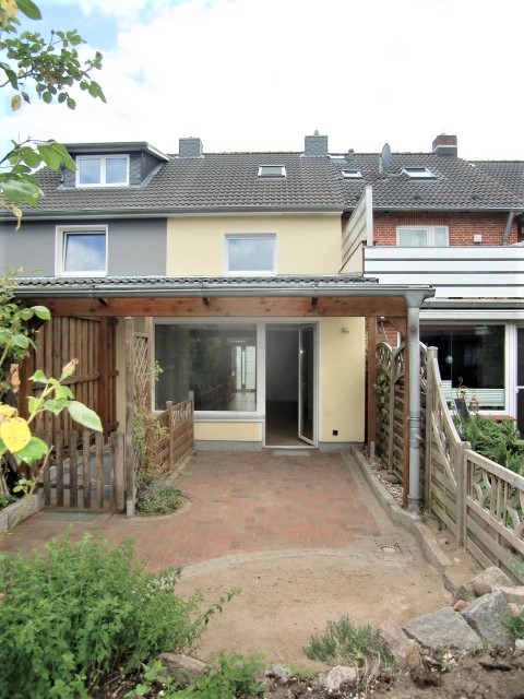 R�ckansicht/Garten Haus Krummesse