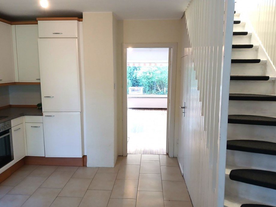 Essbereich - Treppe Reihenendhaus L�beck