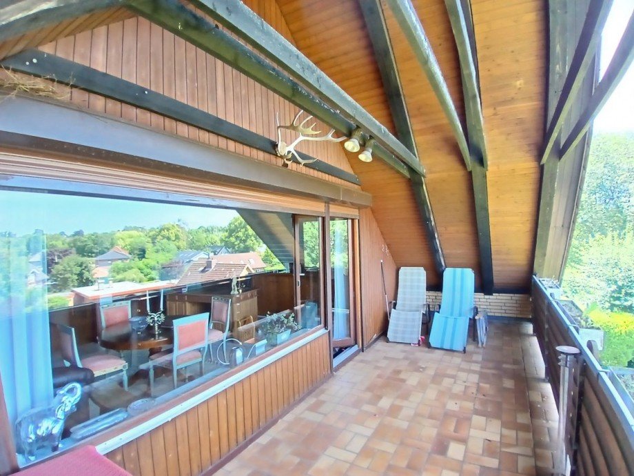 Gro�e Loggia/Balkon Einfamilienhaus Ratzeburg